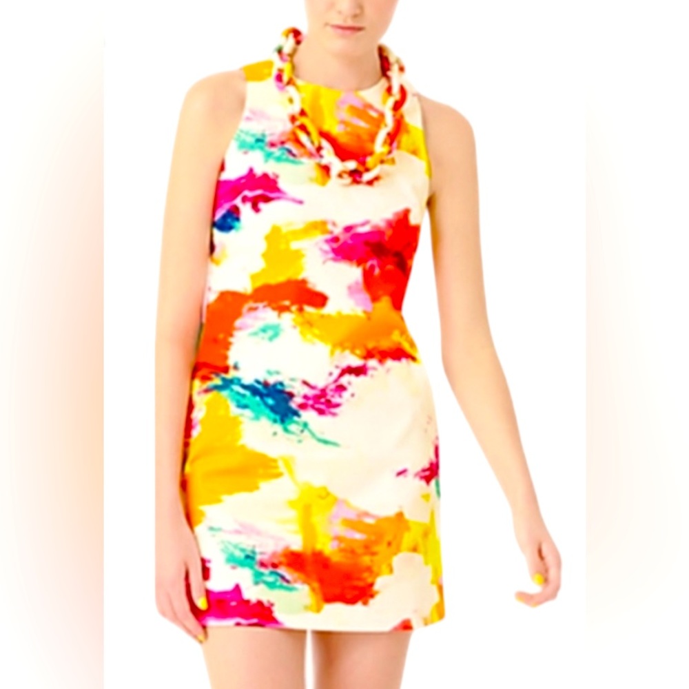 Kate Spade Saturday tie dye colored shift dress